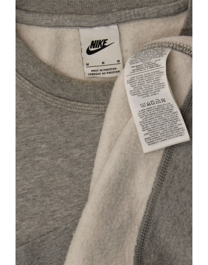 Ανδρικό φούτερ Nike Jumper από μεσαίο γκρι βαμβάκι