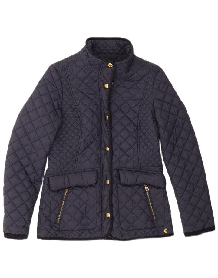 Joules Γυναικείο Καπιτονέ μπουφάν UK 12 Medium Navy Blue Polyamide