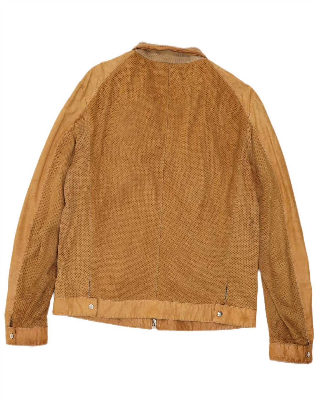 AFG Ανδρικό Suede Jacket IT 50 Large Beige