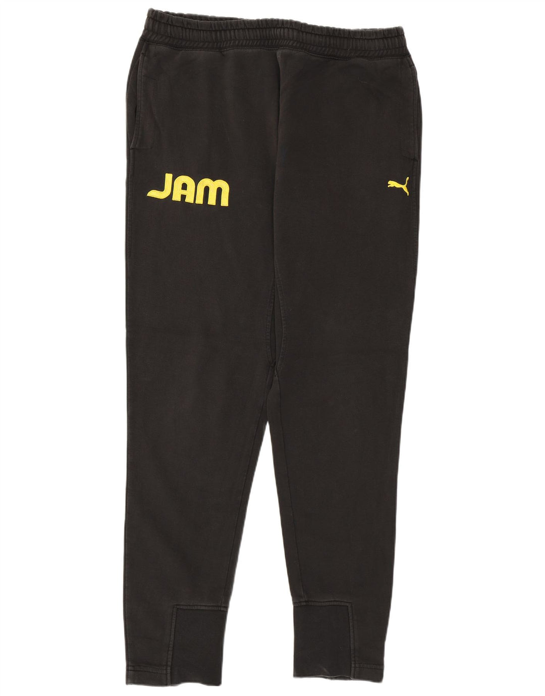 Puma Mens Jamaica Graphic αθλητική φόρμα παντελόνι Joggers μεγάλο μαύρο