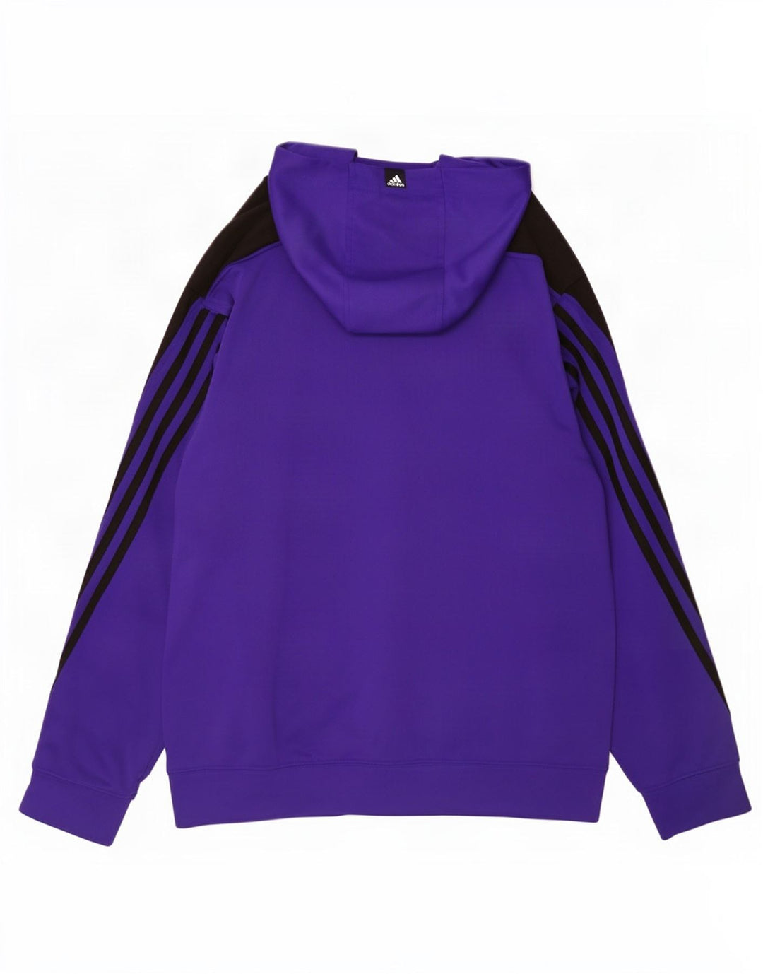 Adidas Ανδρικό Hoodie Jumper Μεγάλο Μωβ Colourblock Πολυεστέρας