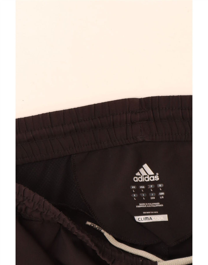 Ανδρικό σορτς Adidas Climacool με μεγάλο μαύρο χρώμα πολυεστέρα