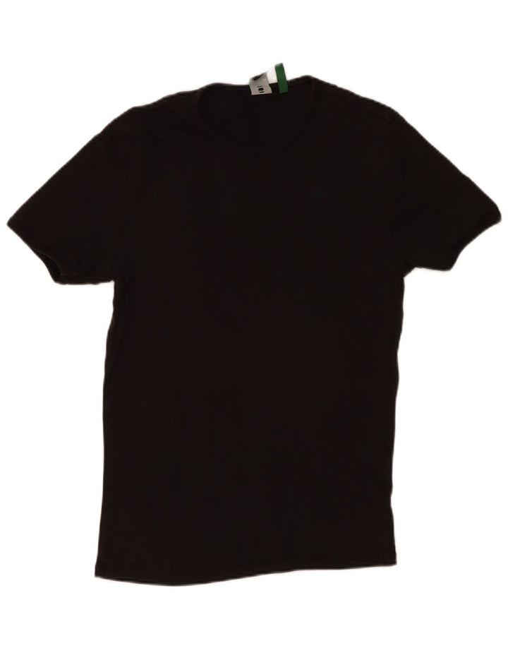 Ανδρικό T-Shirt G-STAR Top Μεσαίο μαύρο βαμβακερό