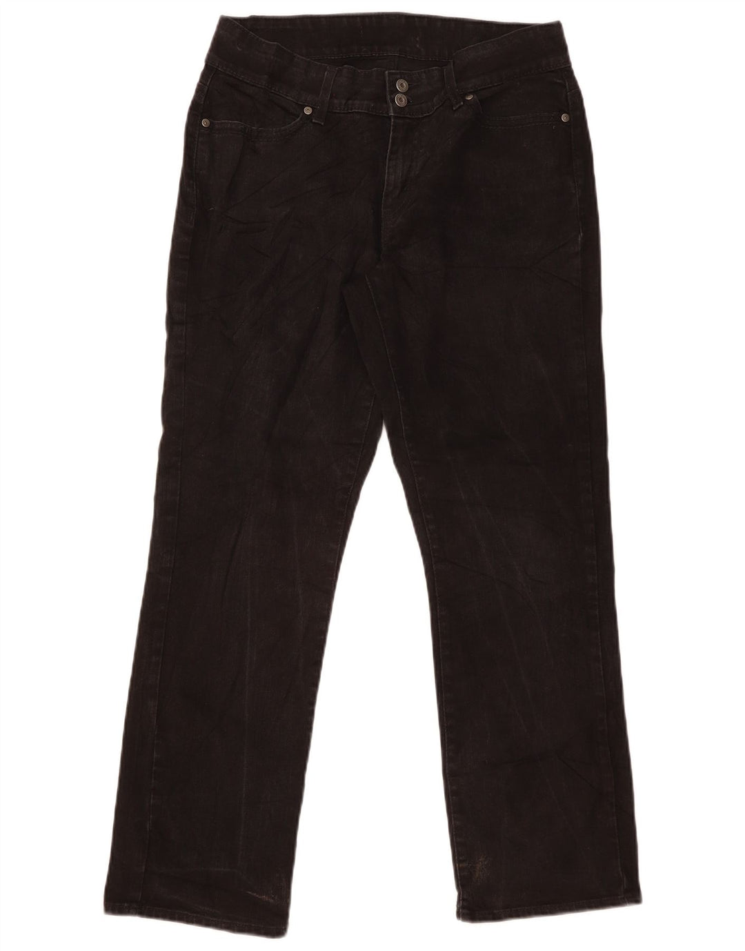 Γυναικείο ίσιο τζιν Levi's US 14 Large W32 L30 Μαύρο