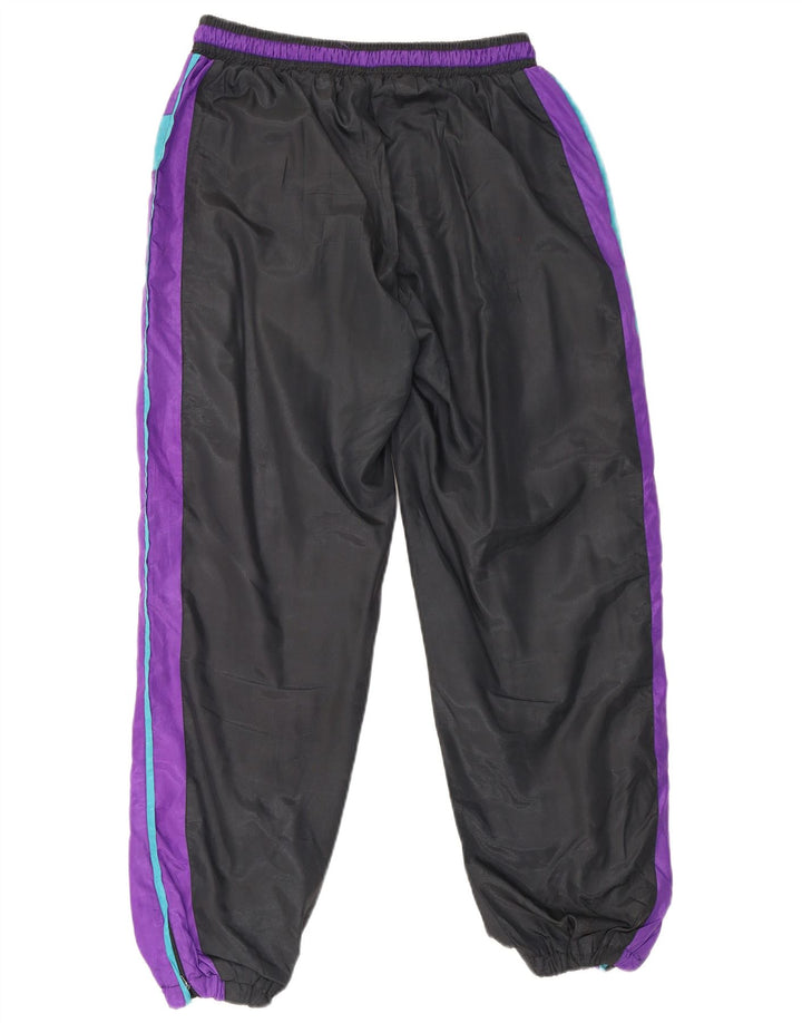 Vintage ανδρική φόρμα παντελόνι Joggers Medium Black Colourblock