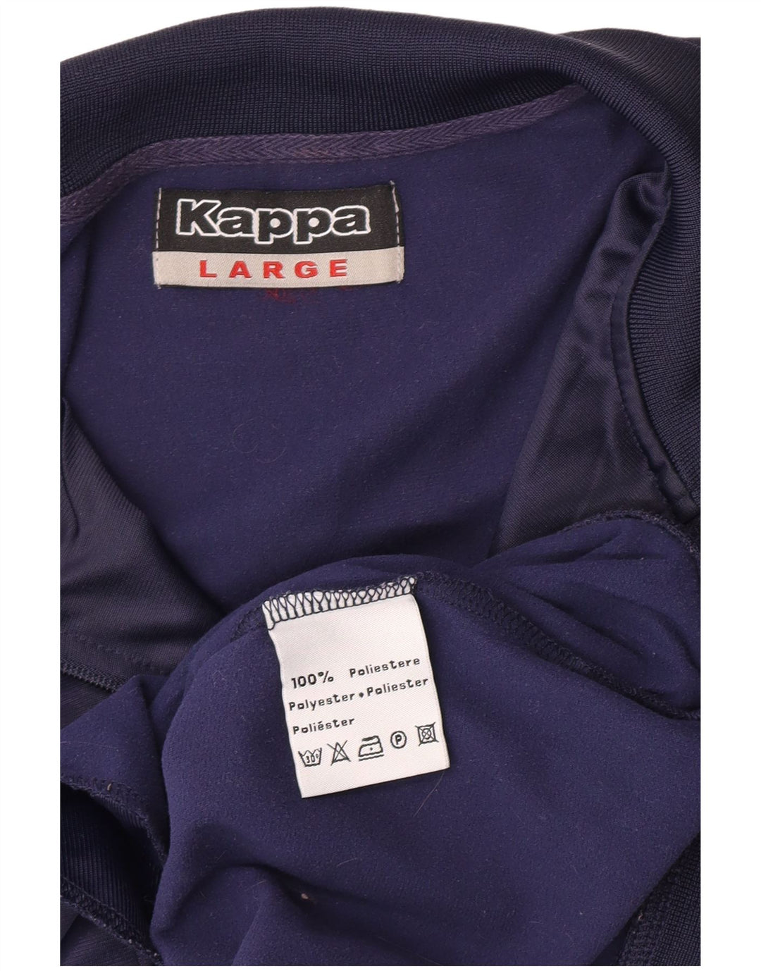 Ανδρική φόρμα Kappa Top Jacket Large Navy Blue Polyester