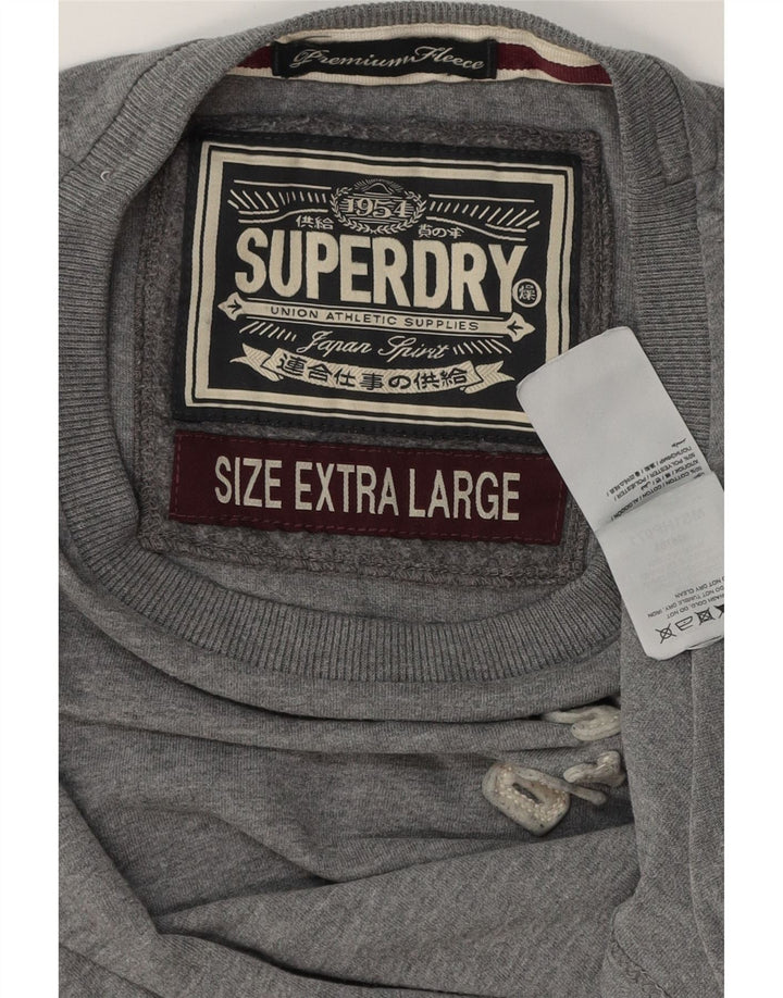 Ανδρικό γραφικό T-Shirt SUPERDRY Top XL Γκρι βαμβακερό