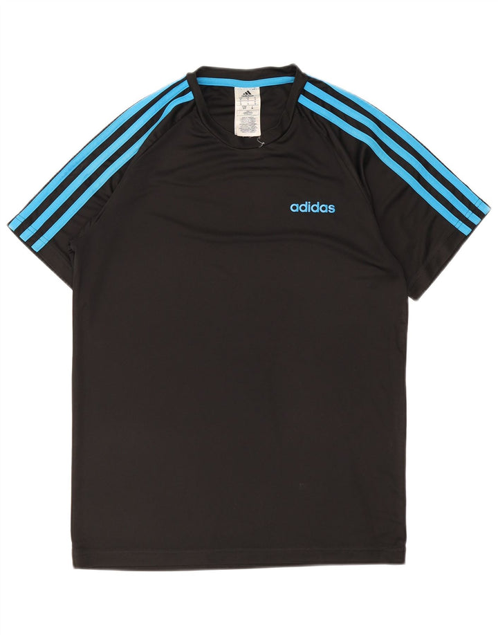 Ανδρικό T-Shirt Adidas Top Μικρό Μαύρο Πολυεστέρα