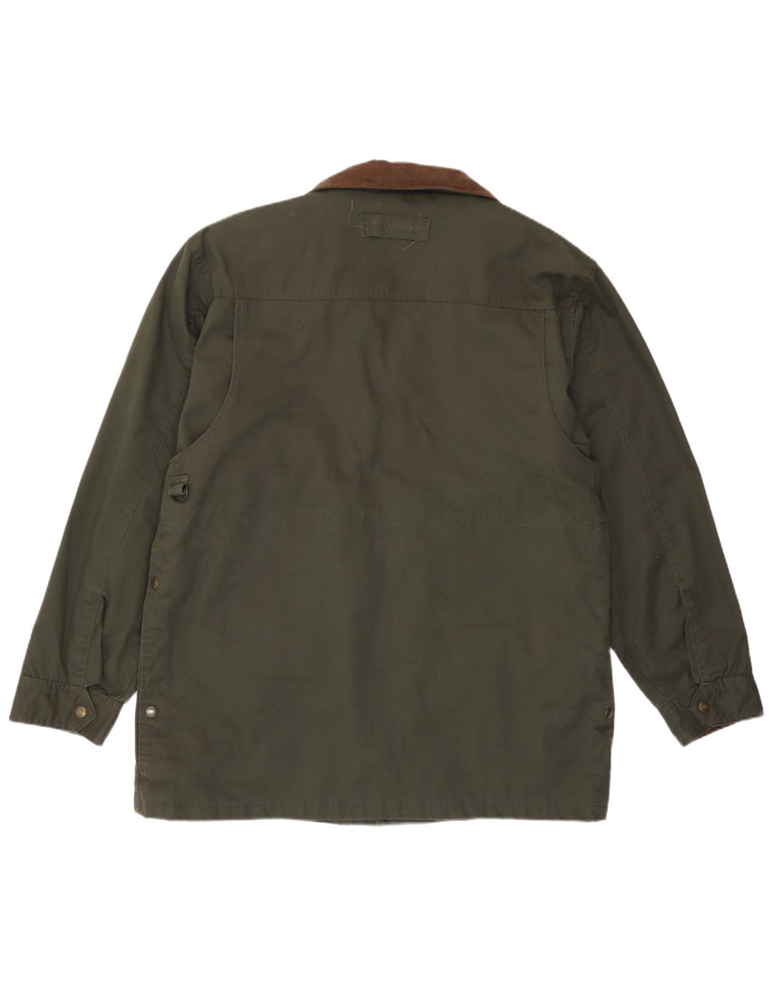 Percussion Mens Utility Jacket IT 50/52 Large Khaki Polyester