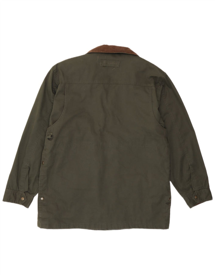 Percussion Mens Utility Jacket IT 50/52 Large Khaki Polyester