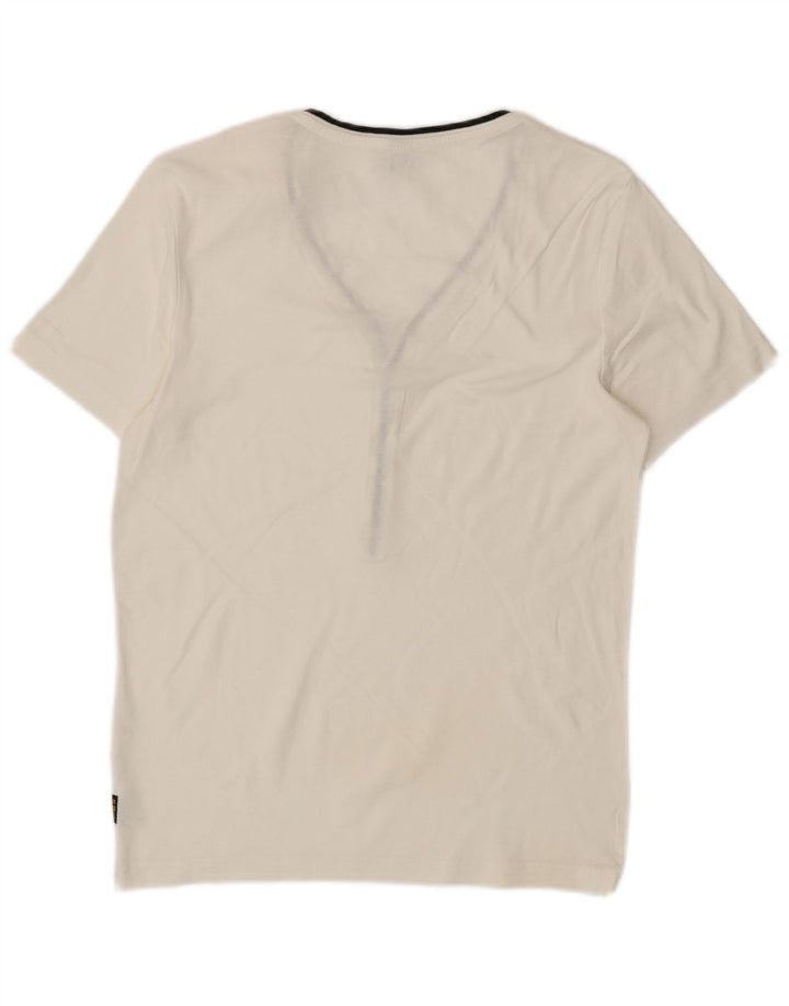 G-STAR Womens T-Shirt Top UK 14 Large White