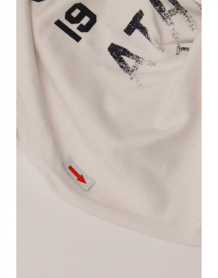 Ανδρικό γραφικό μπλουζάκι Superdry, μεσαίο λευκό βαμβακερό