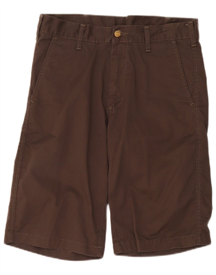 Carhartt Ανδρικό σορτς Chino Regular W32 Μεσαίου καφέ πολυεστέρα