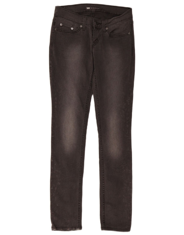 Γυναικείο Levi's 524 Super Low Skinny Jeans W29 L32 Γκρι βαμβακερό