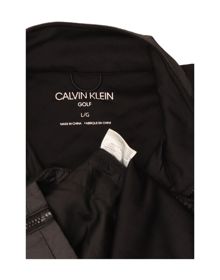Ανδρική φόρμα Calvin Klein Top Jacket Large Black Nylon