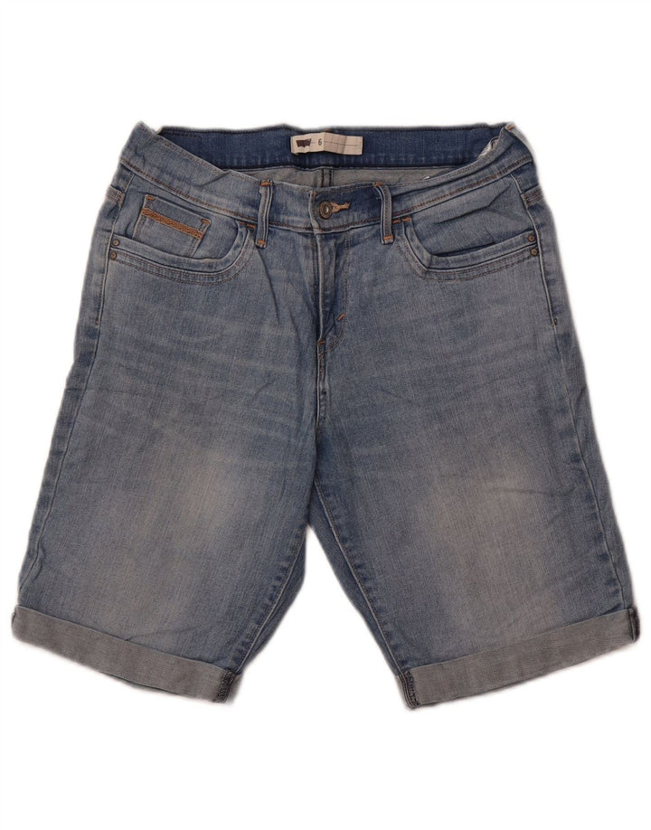 Γυναικείο τζιν σορτς Levi's US 6 Medium W28 Μπλε βαμβακερό