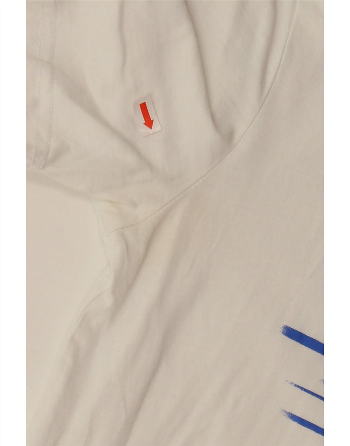 PUMA Mens Graphic T-Shirt Top Small White Vintage Puma and Second-Hand Puma from Messina Hembry 