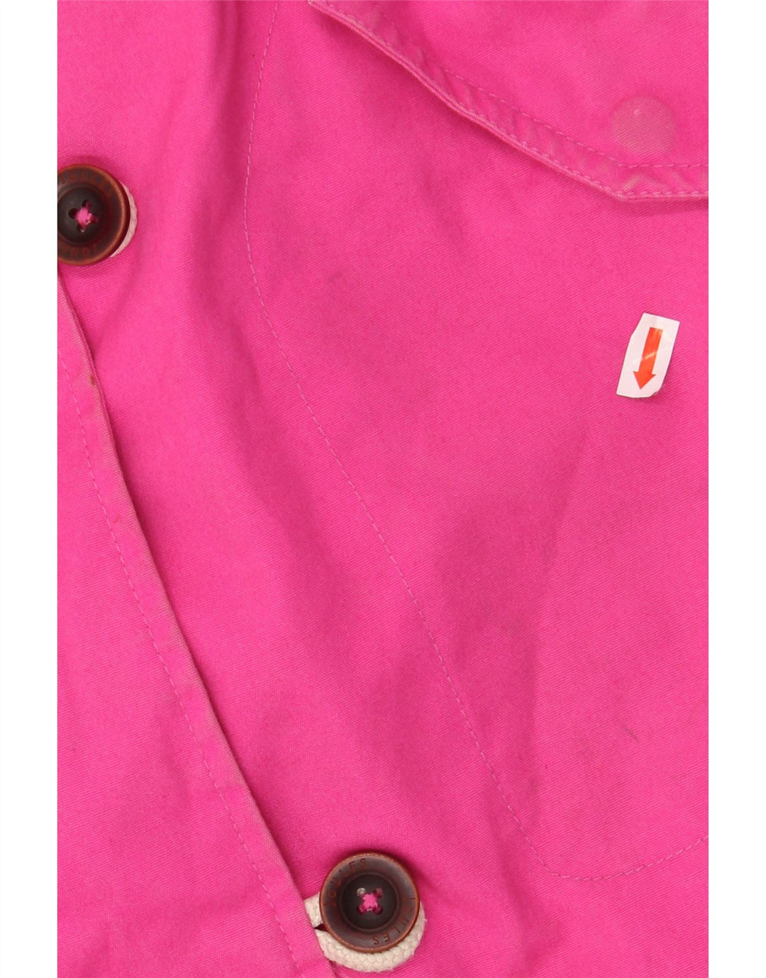 JOULES Γυναικείο μπουφάν βροχής με κουκούλα UK 18 XL Ροζ Βαμβακερό