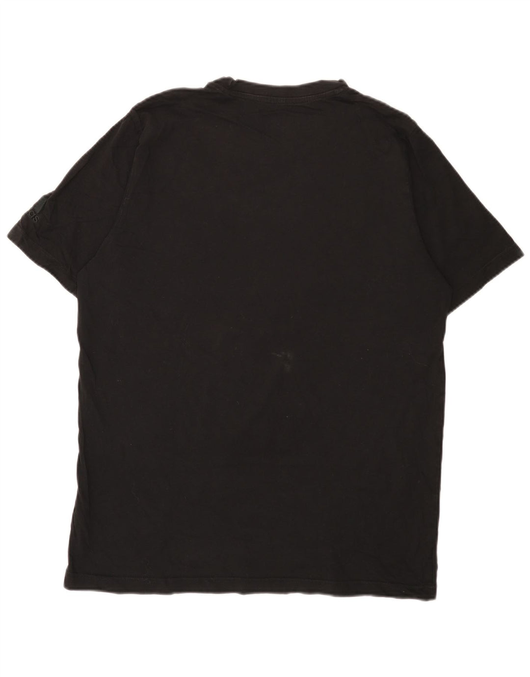 Ανδρικό T-Shirt με κανονικό γραφικό Adidas Top Medium Μαύρο