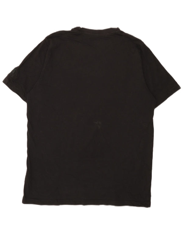 Ανδρικό T-Shirt με κανονικό γραφικό Adidas Top Medium Μαύρο
