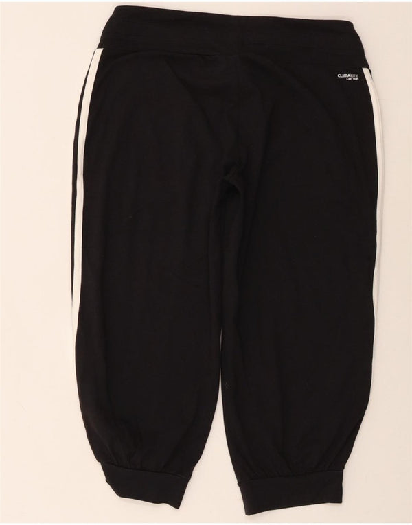 Γυναικεία αθλητική φόρμα ADIDAS Climalite Παντελόνια Joggers UK 8/10 Small Black