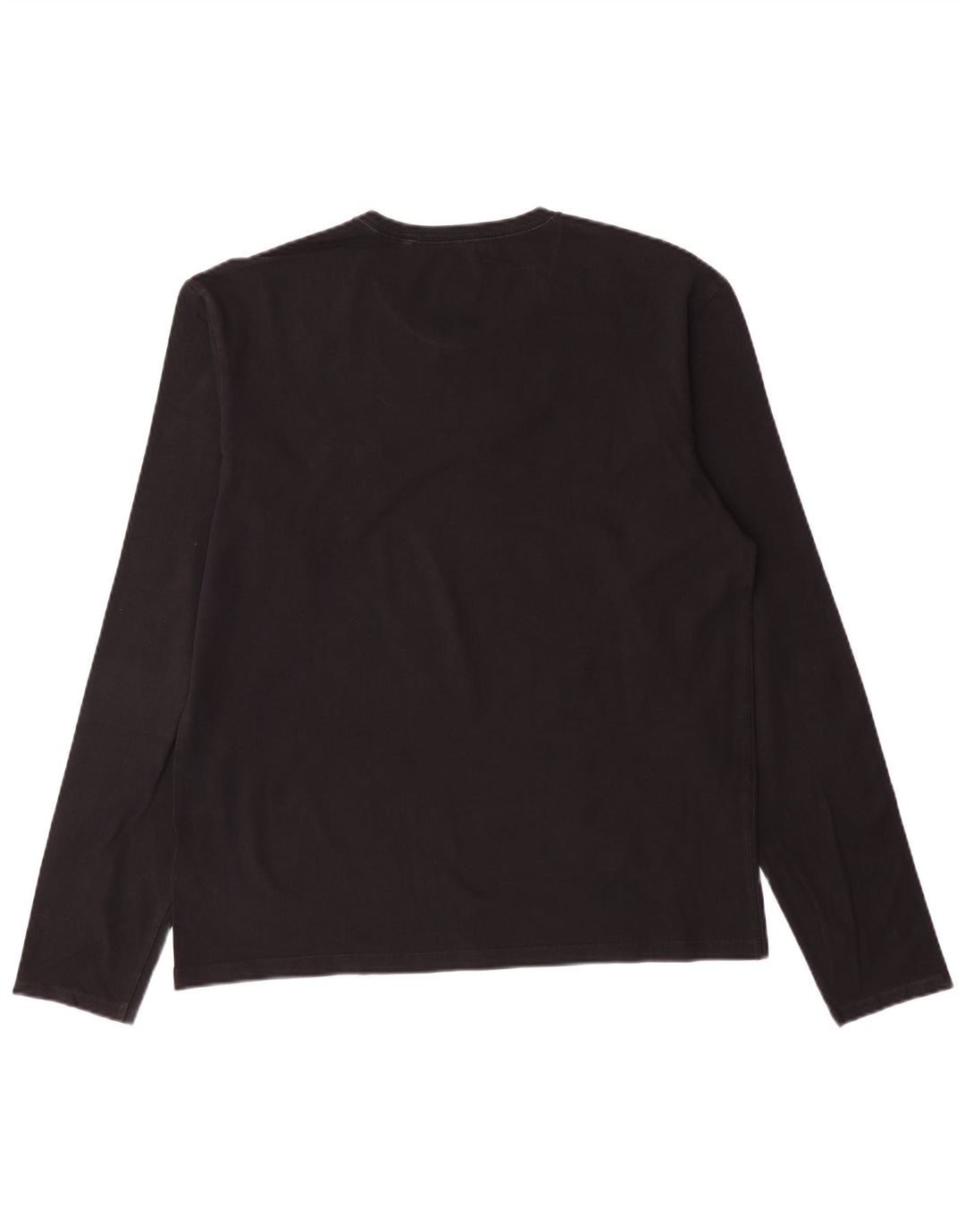 Ανδρικό τοπ GUESS Μακρυμάνικο XL Μαύρο βαμβακερό