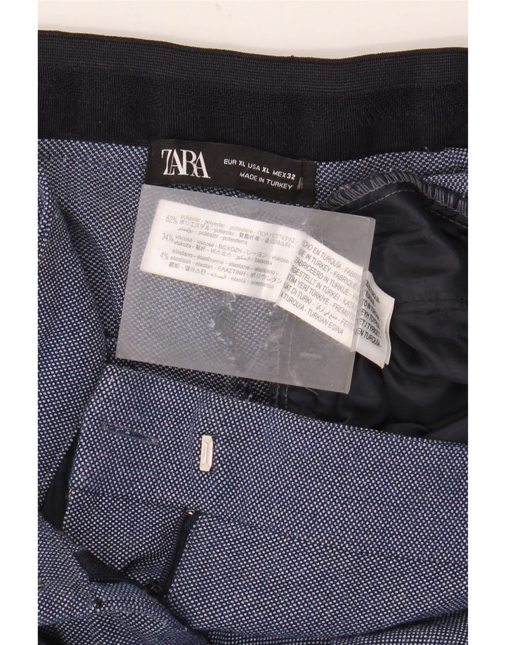 Marks & Spencer Γυναικείο Slim Suit Παντελόνι XL W32 L28 Blue Polyester