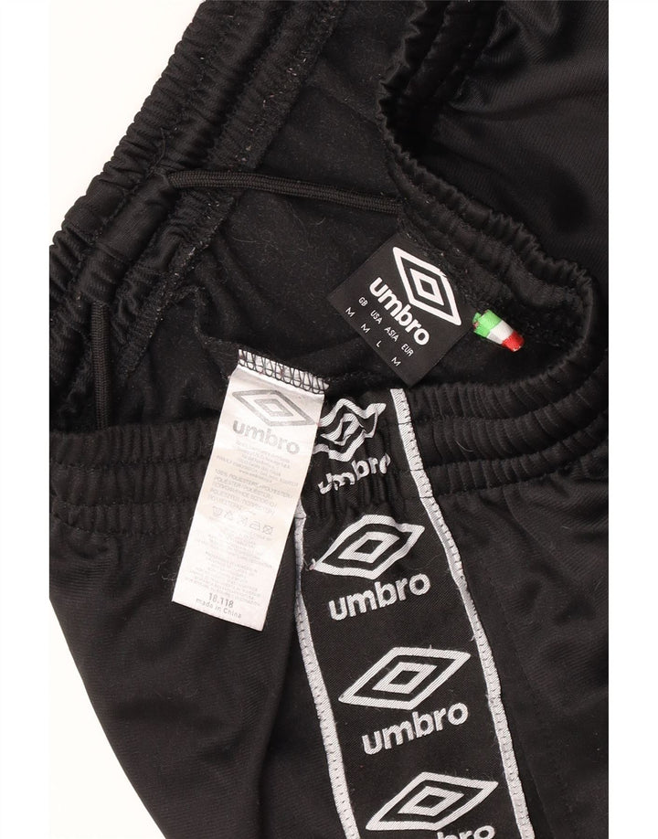 Ανδρική αθλητική φόρμα γραφικών Umbro, μεσαίο μαύρο πολυεστέρα