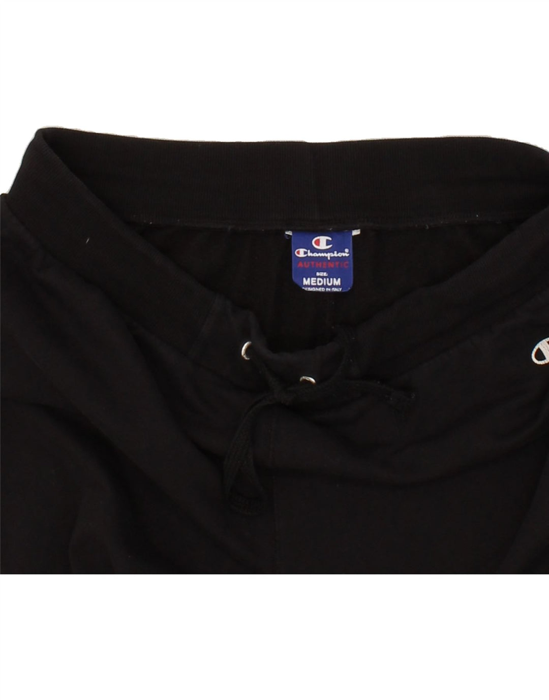 CHAMPION Womens Tracksuit Trousers Joggers UK 14 Medium  Black Vintage Champion and Second-Hand Champion from Messina Hembry 