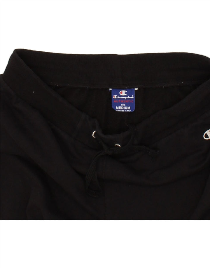 CHAMPION Womens Tracksuit Trousers Joggers UK 14 Medium  Black Vintage Champion and Second-Hand Champion from Messina Hembry 