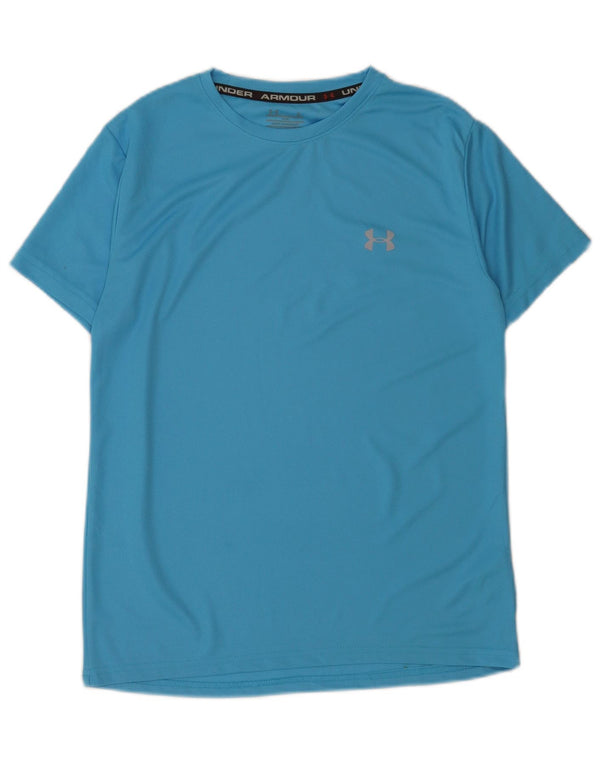 Under Armour Ανδρικό T-Shirt Top Μικρό Μπλε Βαμβακερό