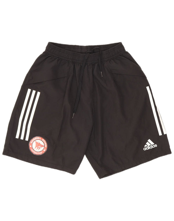 Adidas Mens Haverhill Rovers F.C. Αθλητικό σορτς Μεσαίο Μαύρο Αθλητικό