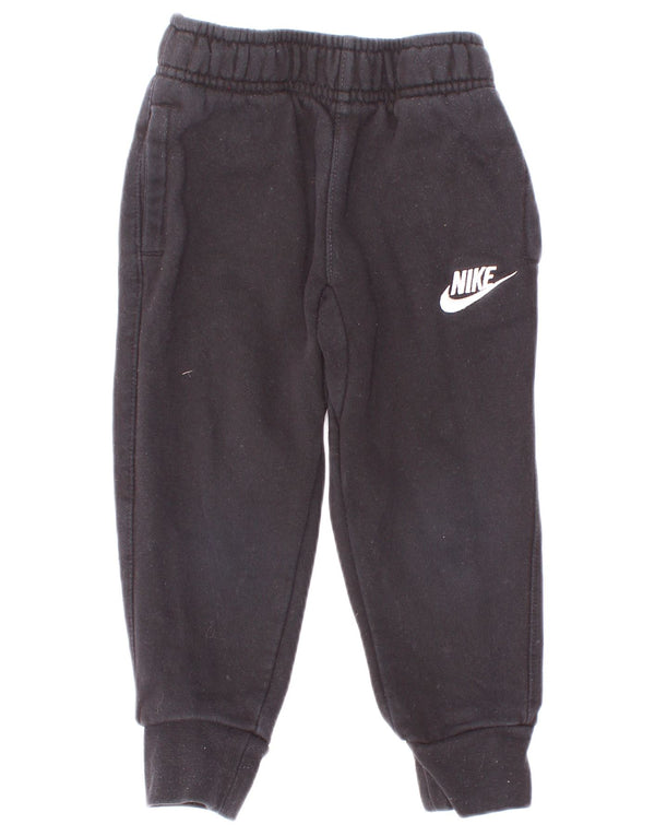 Παντελόνι αθλητικής φόρμας Nike Boys Joggers 2-3 ετών μαύρο βαμβακερό