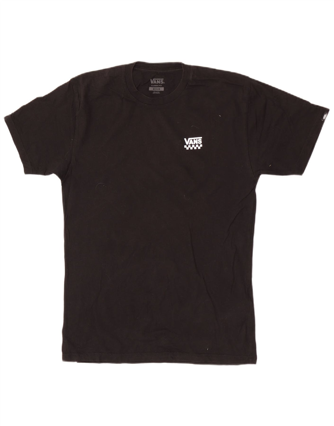 Ανδρικό μπλουζάκι Vans Classic Fit Top Μεσαίο μαύρο βαμβακερό