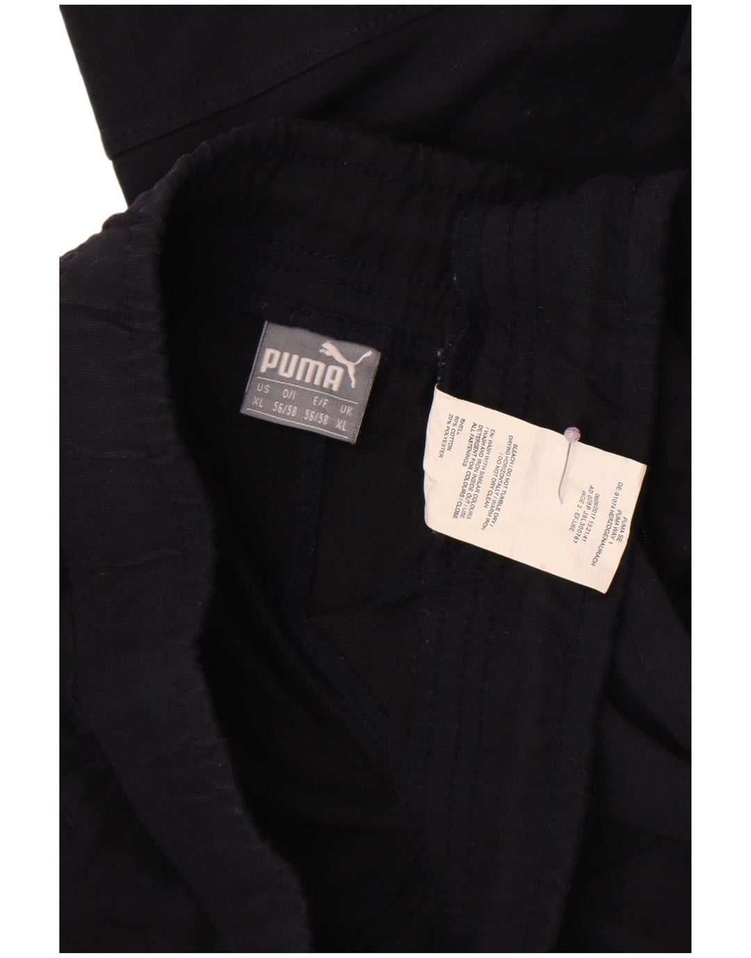 Ανδρική φόρμα γραφικής Puma Παντελόνι XL Μαύρο βαμβακερό