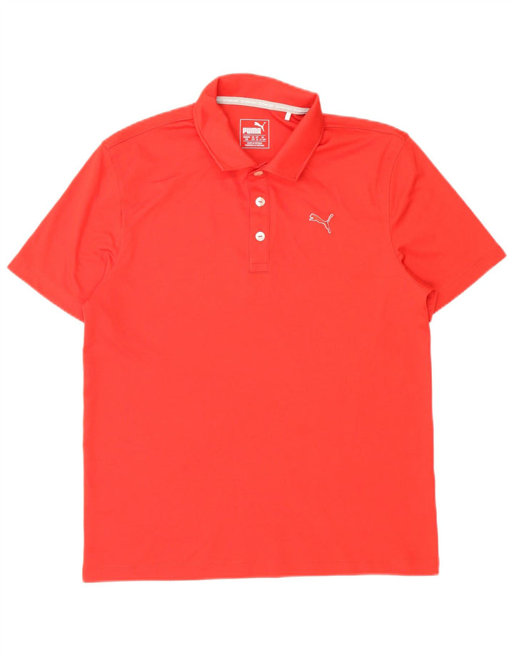 Πουκάμισο Puma Boys Polo 11-12 Years Red Polyester