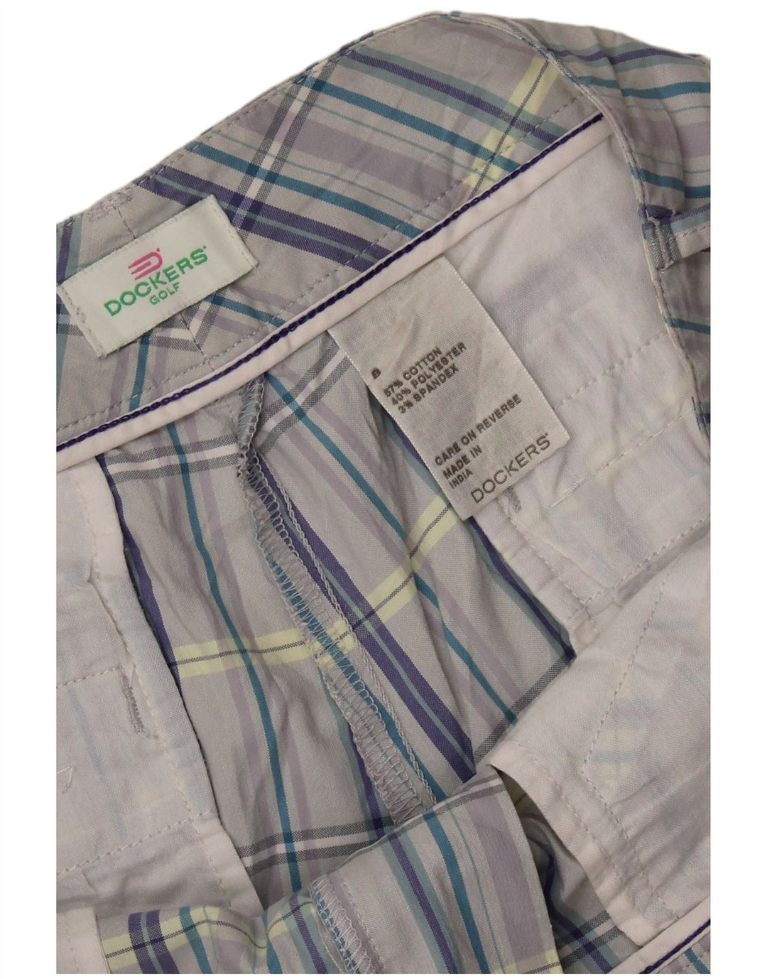 DOCKERS Γυναικείο σορτς casual US 8 Μεσαίο W34 Γκρι βαμβακερό