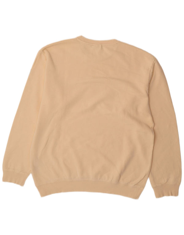 Ανδρικό φούτερ Napapijri Graphic Regular Fit Jumper XL Beige βαμβακερό