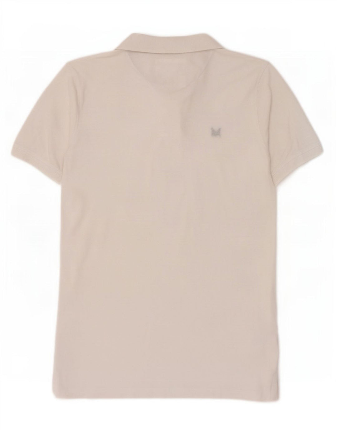 Ανδρικό μπλουζάκι πόλο Crew Clothing, μεσαίο λευκό βαμβακερό