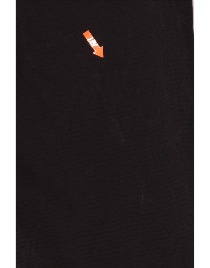 Zara Γυναικείο Bootcut Casual Παντελόνι 2XL W38 L32 Μαύρο