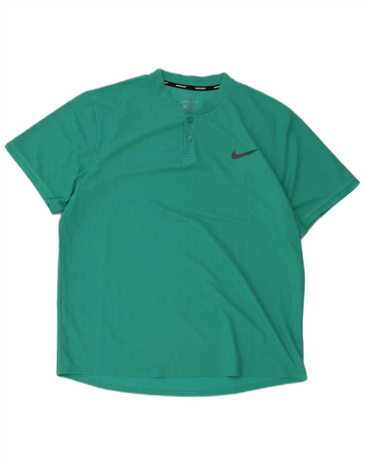 Ανδρικό T-shirt Nike Dri Fit Top XL Green Polyester