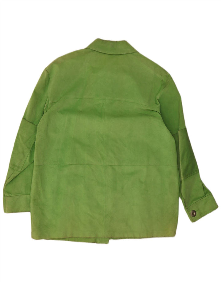 Gai Mattiolo Γυναικείο Suede Jacket UK 16 Large Green