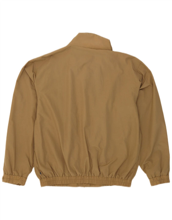Slam Mens Rain Jacket UK 40 Large Beige Polyurethane