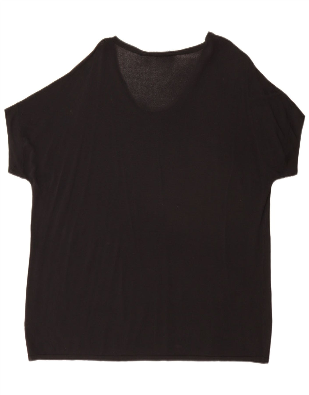 Zara Γυναικείο T-Shirt Top UK 16 Large Black
