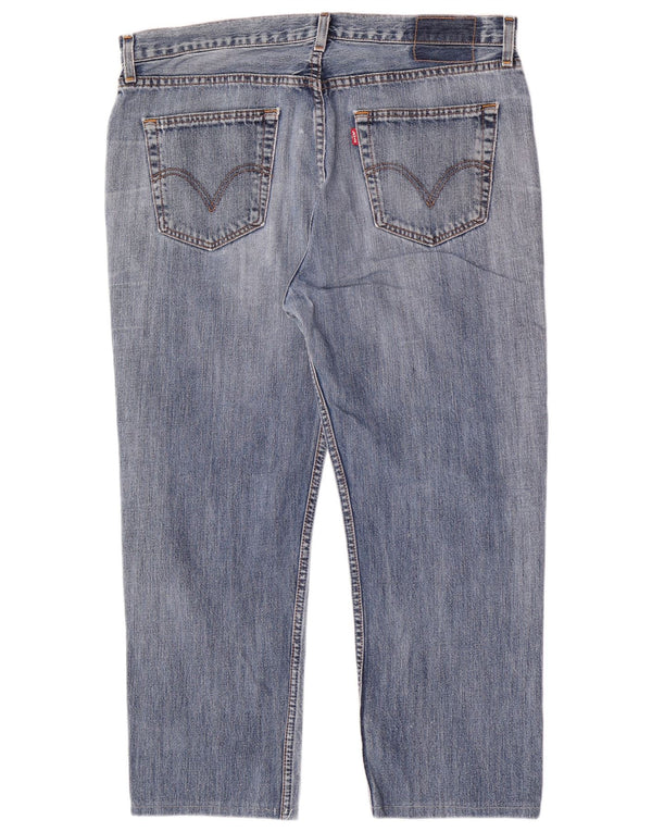 Ανδρικό τζιν Levi's Cropped Straight W38 L26 Blue Cotton
