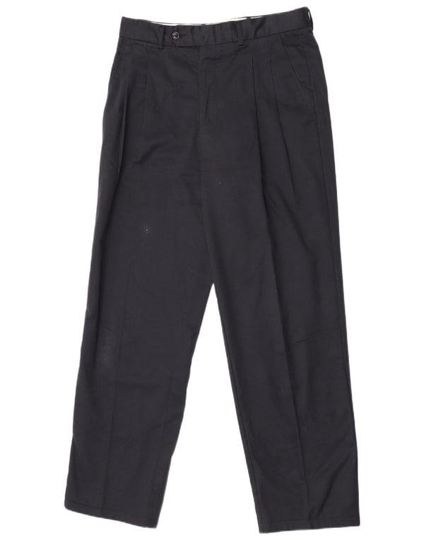 Vintage Ανδρικό παντελόνι Chino IT 48 Medium W32 L31 Navy Blue Cotton