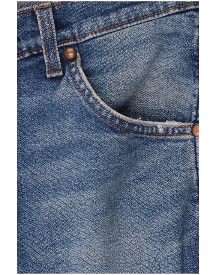 Ανδρικό τζιν Wrangler ίσιο W33 L32 Μπλε βαμβακερό