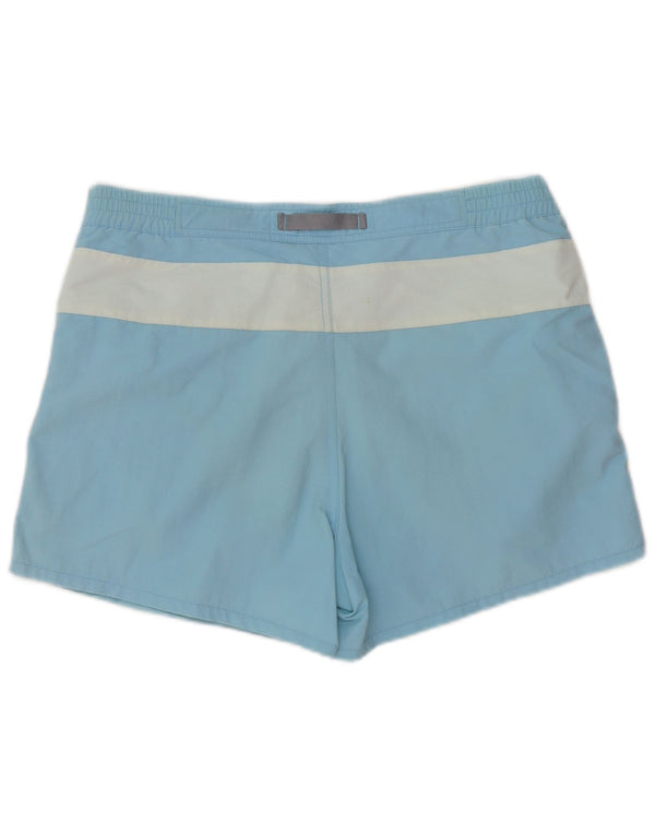 Murphy & Nye Mens Graphic Swimming Shorts XL  Blue Colourblock Polyamide