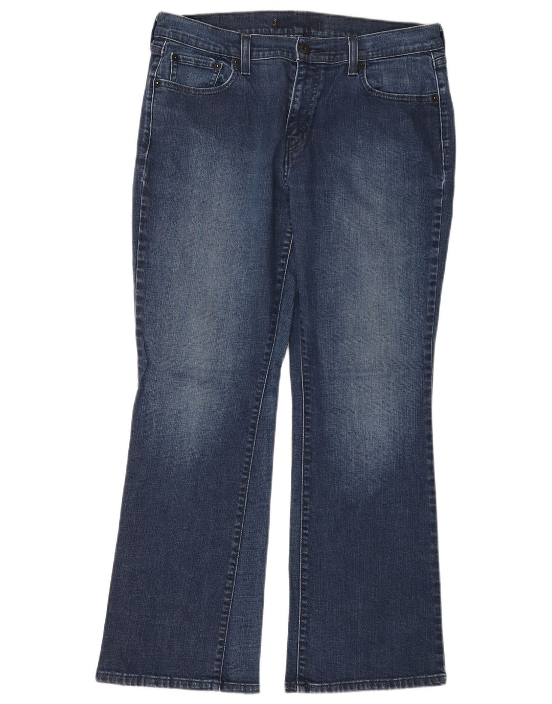 LEVI'S Γυναικεία Bootcut Τζιν US 12 Large W32 L29 Μπλε βαμβακερό