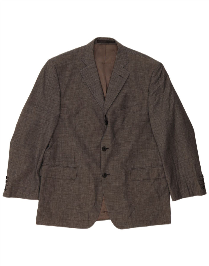 Marks & Spencer Ανδρικό σακάκι σακάκι με 3 κουμπιά UK 42 XL Γκρι νέο μαλλί